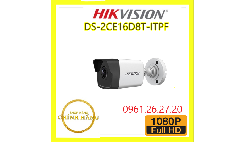 Đại lý phân phối Camera Hikvision DS-2CE16D8T-ITPF chính hãng